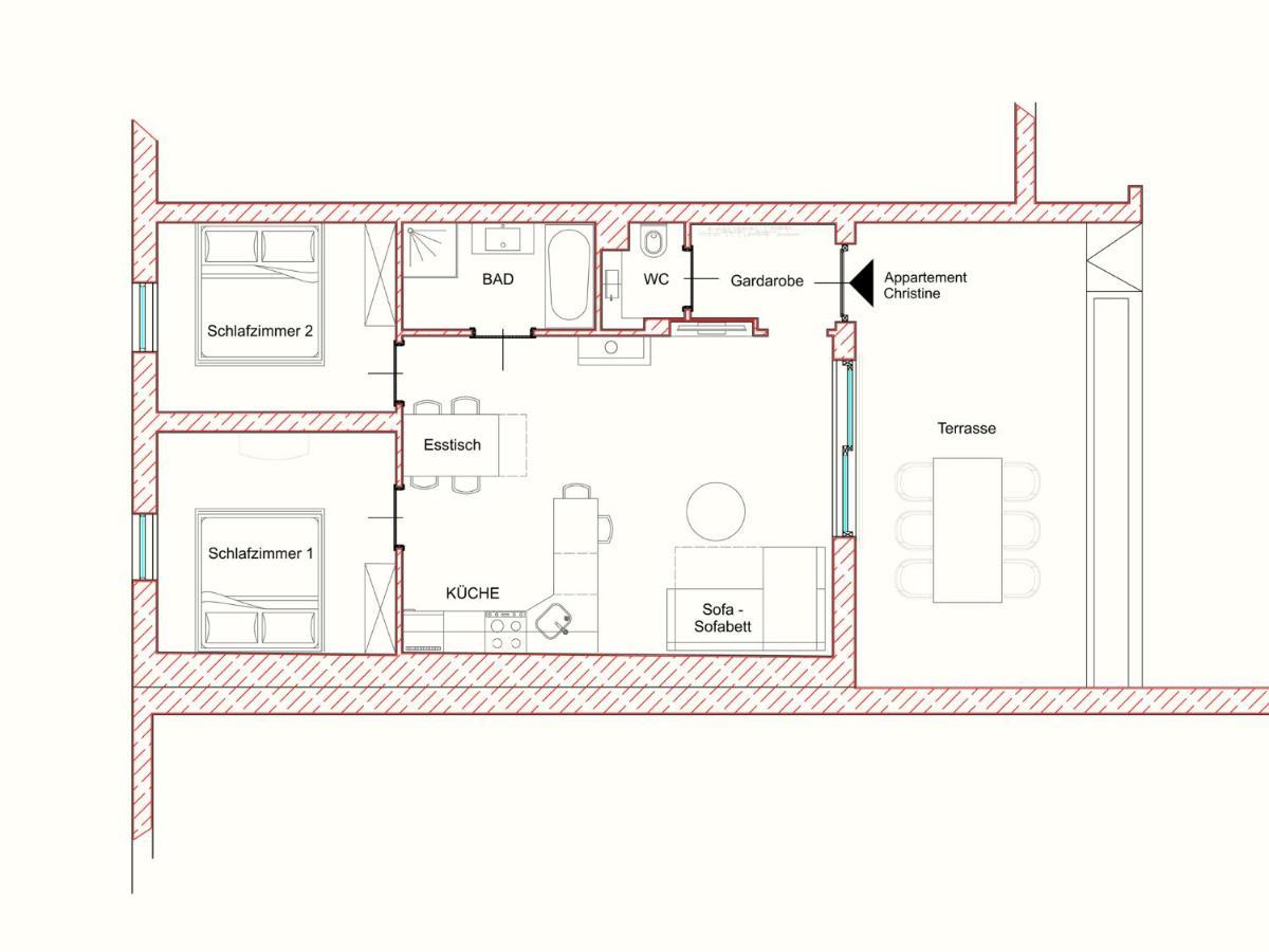 Pannonia Appartements نيوسيدل آم سي المظهر الخارجي الصورة